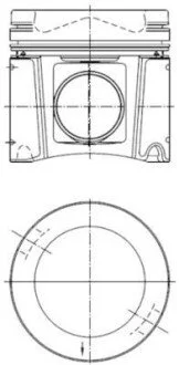 Поршень KOLBENSCHMIDT 40 448 601