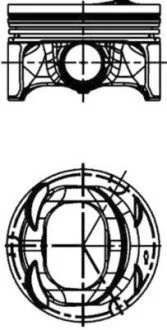 Поршень VW 77,01 (KS) KOLBENSCHMIDT 40477620