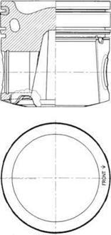 Поршень KOLBENSCHMIDT 41 082 620