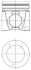 Piston KOLBENSCHMIDT 41166600 (фото 1)