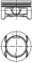 Поршень 73,4 (STD) OPEL CORSA D, CORSA D/HATCHBACK 1.0 08.06-08.14 41642600
