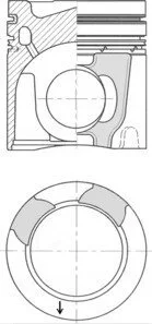 Автозапчасть KOLBENSCHMIDT 41657600