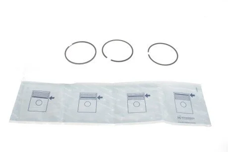 Кільця поршневі, комплект на 1 циліндр AUDI/FORD/MB/SEAT/VW 1,6-2,2 KOLBENSCHMIDT 800001011000