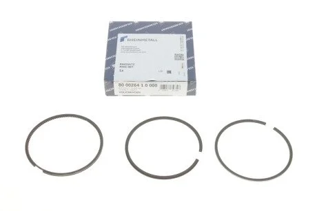 Кільця поршневі, комплект на 1 циліндр VW Transporter T4 2,0-2,5 90-03 KOLBENSCHMIDT 800026410000