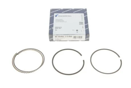 Кільця поршневі, комплект на 1 циліндр DAEWOO Espero,Lanos,Nexia 1,5i 94- KOLBENSCHMIDT 800049210050
