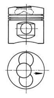 Поршень KOLBENSCHMIDT 90 915 700