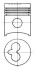 Поршень KOLBENSCHMIDT 91 007 600 (фото 1)