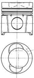 Поршень KOLBENSCHMIDT 94 487 600