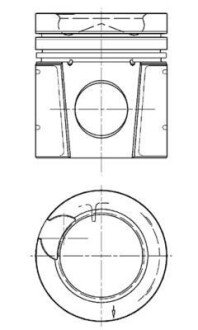 Поршень KOLBENSCHMIDT 94 896 600