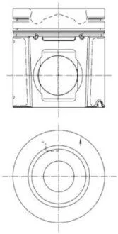 Поршень KOLBENSCHMIDT 99 353 600