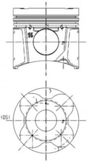 Поршень KOLBENSCHMIDT 99 662 600
