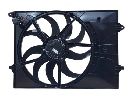 Диффузор радиатора охлаждения с вентилятором, в сборе Корея 25380S1300