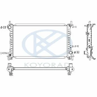 Радіатор KOYORAD PL321236