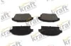 Гальмівні колодки дискові 25034 KRAFT 6001782 (фото 1)
