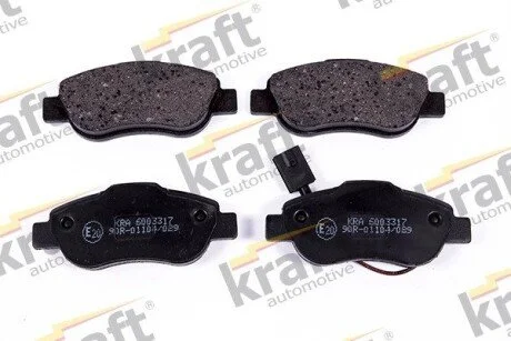 Гальмівні колодки дискові 24072 KRAFT 6003317