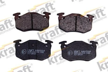 Гальмівні колодки дискові 21096 KRAFT 6005200