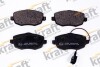 Гальмівні колодки дискові 24073 KRAFT 6006702 (фото 1)