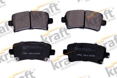 Гальмівні колодки дискові 24421/24422 KRAFT 6011534