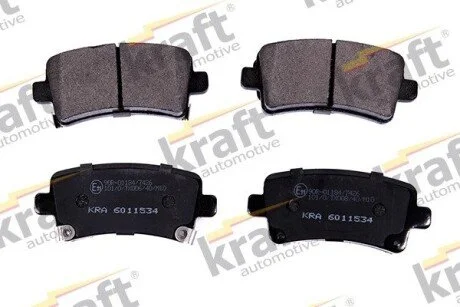 Гальмівні колодки дискові 24421/24422 KRAFT 6011534