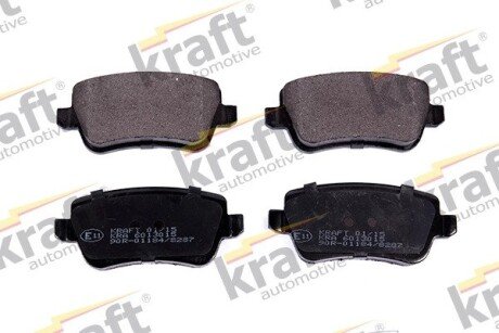 Гальмівні колодки дискові KRAFT 6013015