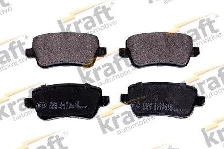Гальмівні колодки дискові KRAFT 6013015