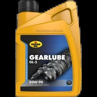 Масло трансмиссионное GEARLUBE GL-5 80W-90 1л KROON OIL 01206
