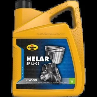 Моторное масло Helar SP 0W-30 синтетическое 5 л KROON OIL 20027