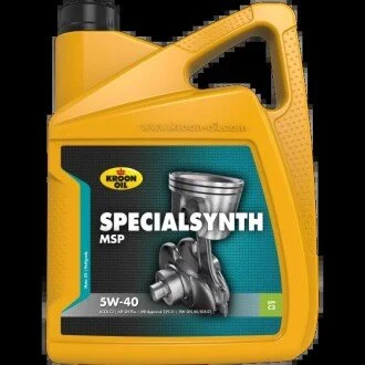 Моторное масло Specialsynth MSP 5W-40 синтетическое 5 л KROON OIL 31256