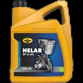 Моторное масло Helar SP LL-03 5W-30 синтетическое 5 л KROON OIL 33088