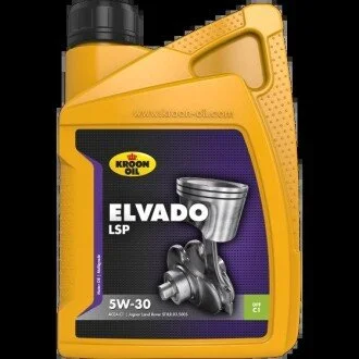 Моторное масло Elvado LSP 5W-30 синтетическое 1 л KROON OIL 33482