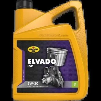 Моторное масло Elvado LSP 5W-30 синтетическое 5 л KROON OIL 33495