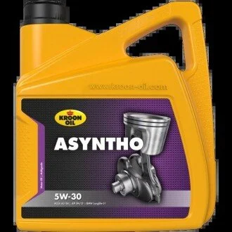 Моторное масло Asyntho 5W-30 синтетическое 4 л KROON OIL 34668