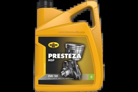 Масло моторное Presteza MSP 0W-20 5л KROON OIL 36497