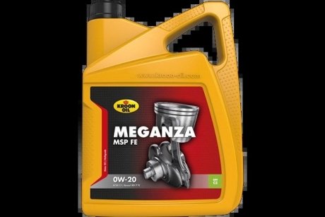 Масла моторные Meganza MSP FE 0W-20 5л KROON OIL 36787