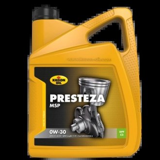 Олива моторна Presteza MSP 0W-30 5л KROON OIL 37320