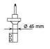 Амортизатор NISSAN ^Sunny &quot;RR &quot;91 &quot;(Gas) KYB 332056 (фото 2)