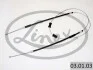 Трос ручного тормоза LINEX 030103 (фото 1)