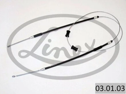 Трос ручного тормоза LINEX 030103