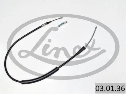 Трос ручного гальма LINEX 030136