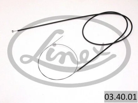 Тросик замка капота LINEX 034001