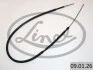 Трос остановочных тормозов LINEX 09.01.26 (фото 2)