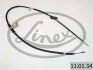 Трос остановочных тормозов LINEX 11.01.34 (фото 2)