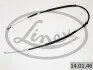 Трос ручного гальма LINEX 140146 (фото 1)