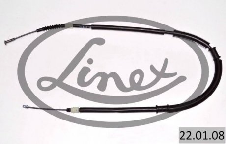 Трос ручного гальма LINEX 220108