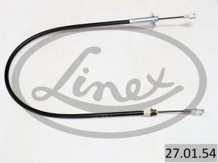 Трос ручного гальма заднiй, правий LINEX 270154
