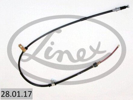 Трос ручного гальма LINEX 280117