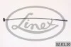 Трос остановочных тормозов LINEX 32.01.20 (фото 2)