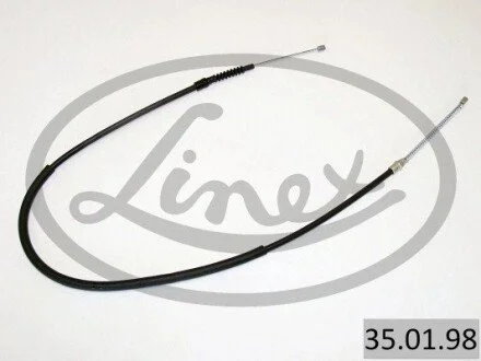 Трос ручного гальма заднiй, правий LINEX 350198