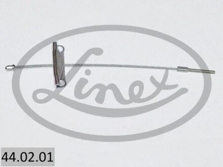 Трос ручного тормоза LINEX 440201