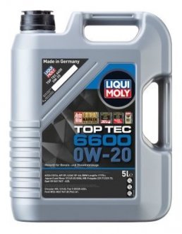 OLEJ TOP TEC 6600 0W-20 5L LIQUI MOLY 21411